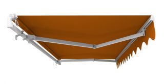 Tenda da sole manuale di colore Terracotta da 5.0 metri